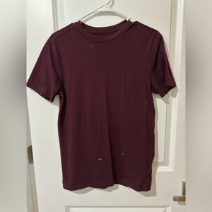 Goodfellow & Co Men's Burgundy Short Sleeve Tee